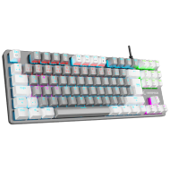 Tastierë Rampage SNUG K14 – Mekanike RGB Rainbow TKL, Red Switch, Anglisht (EN)