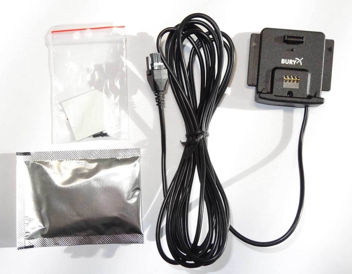 Mbajtës ekrani BURY CC 9060, për sistem hands free, i zi