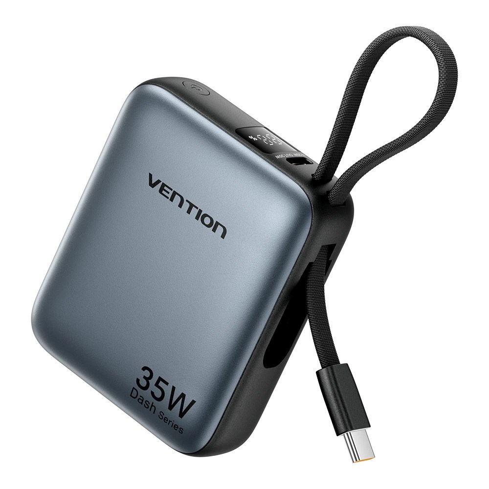 Powerbank Vention FHEH0, 10000mAh, 35W, gri