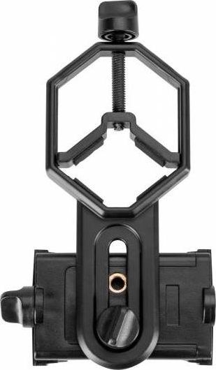Adapter për smartphone Redleaf SOM-1, për teleskop dhe mikroskop, metal plastike, i zi