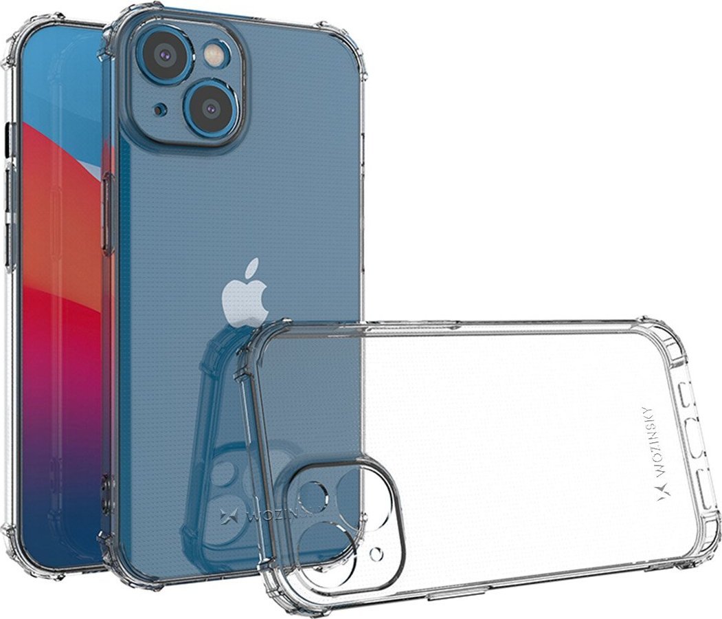 Mbështjellës Wozinsky Armored Case për iPhone 14 Plus, anti goditje, transparent