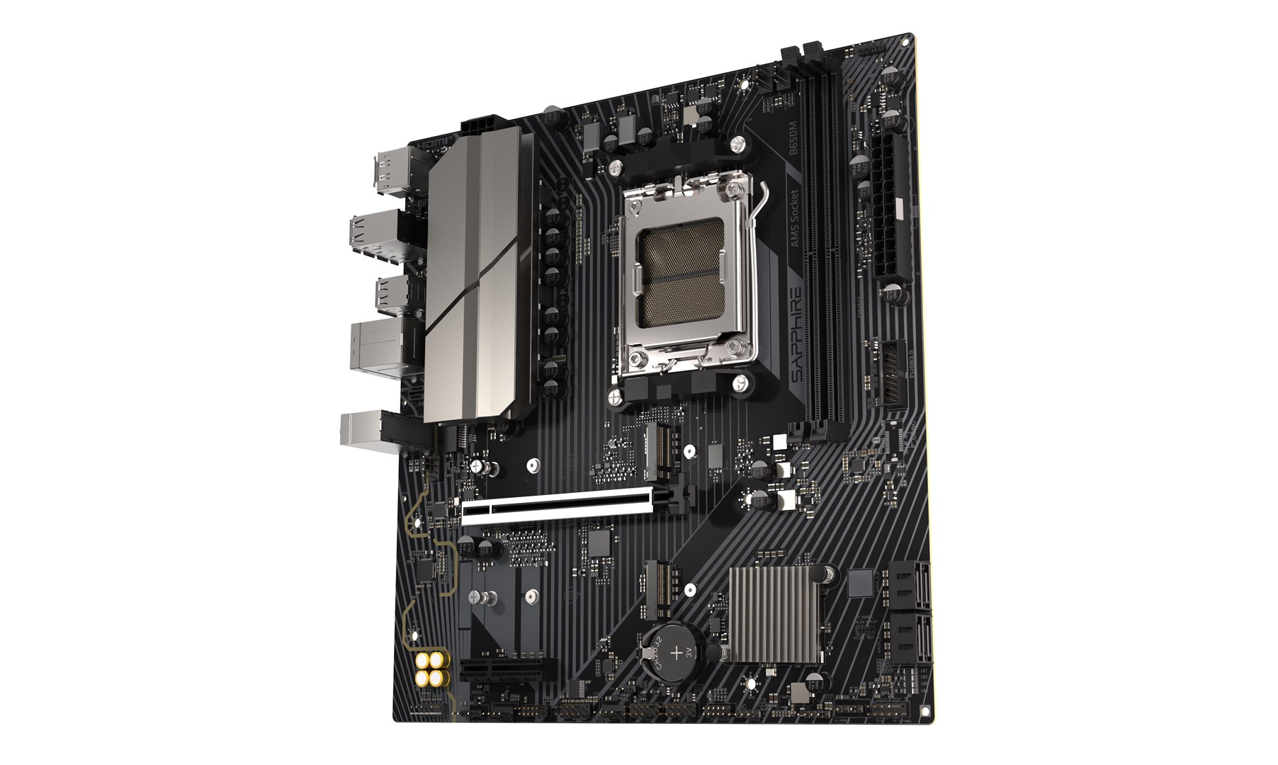 Pllakë amë Sapphire B650M E, Socket AM5, DDR5, Micro ATX
