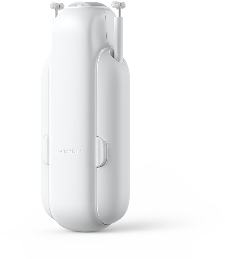 Sistem kontrolli i perdeve SwitchBot U Rail 3, i bardhë