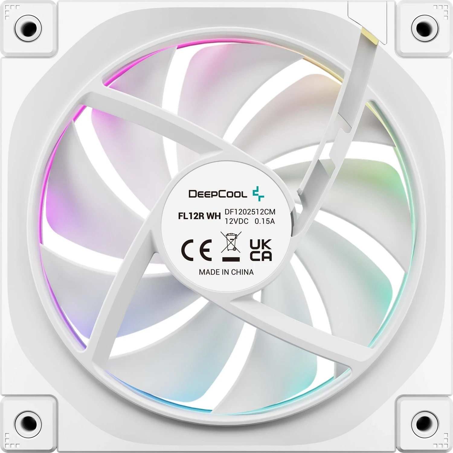 Ventilator PC DeepCool Sag Fan, 120mm, i bardhë