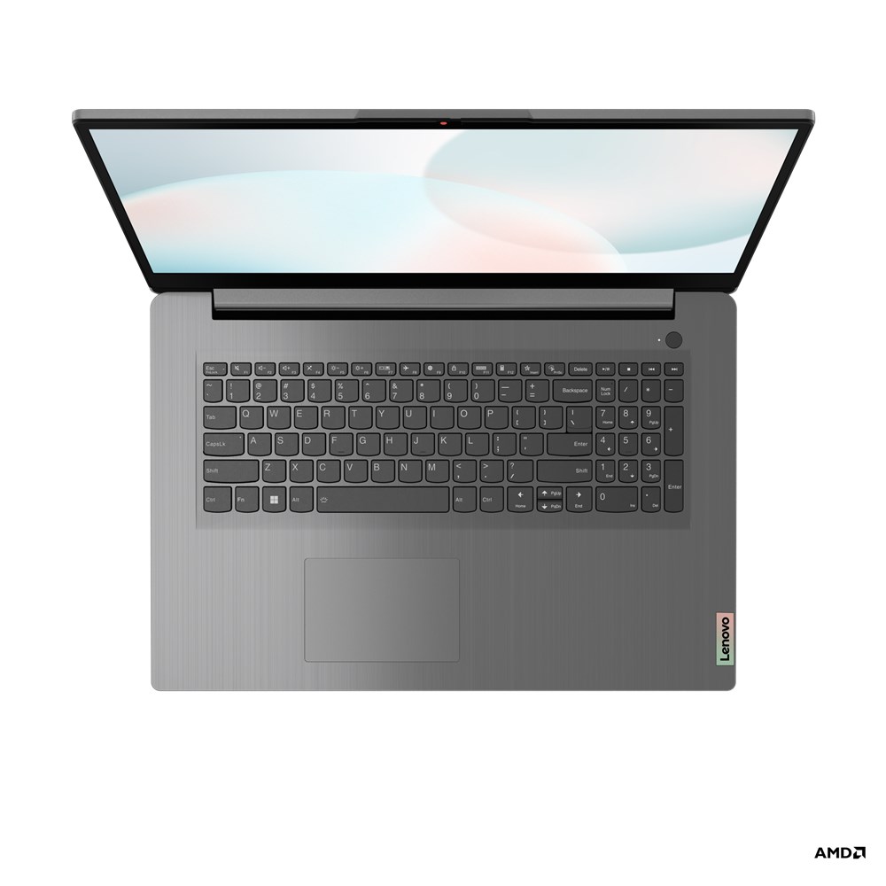 Laptop Lenovo IdeaPad 3, 17.3", AMD Ryzen 3 5425U, 8 GB RAM, 512 GB SSD, i hirtë