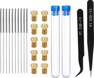 Set mirëmbajtjeje grykë 3D Printer Oem E3D, 0.4 mm, metalik