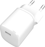 Karikues shtëpiak ESTUFF 100% Recycled Plastic, USB C PD 3A 20W, prizë EU, i bardhë