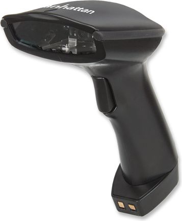 Skener barkodësh Manhattan Wireless 1D, Bluetooth, pa kabllo, i zi