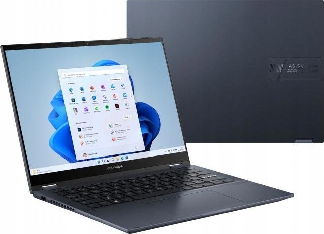 Laptop Asus Vivobook S14 Flip OLED TN3402YA-KN052W, 14", AMD Ryzen 5-7530U, 16GB RAM, 1TB SSD