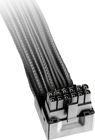 Kabllo Be Quiet 12VHPWR PCIe 5.0, kënd 90°, 600W, e zezë