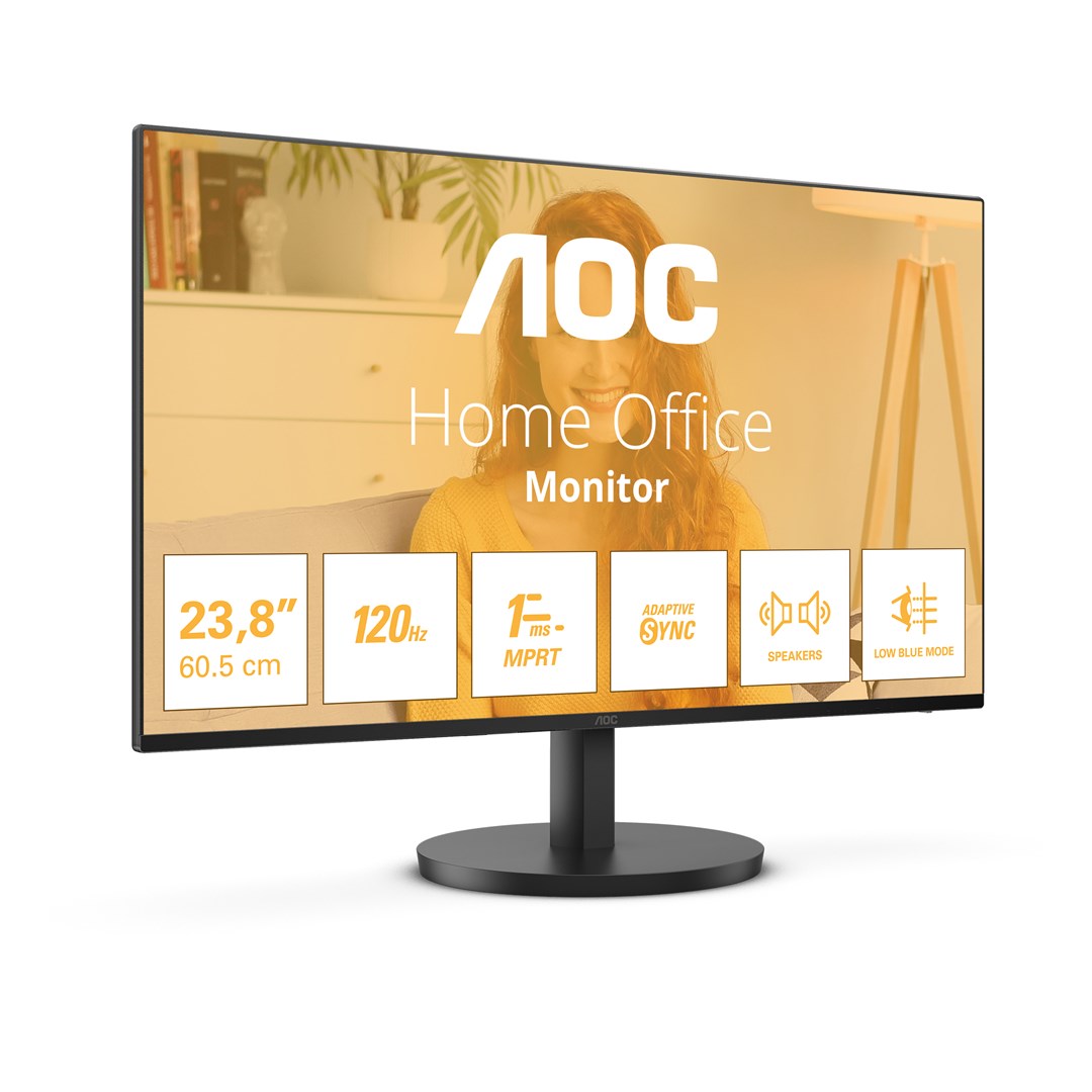 Monitor AOC B3 24B3QA2, 23.8", Full HD, 120 Hz, i zi