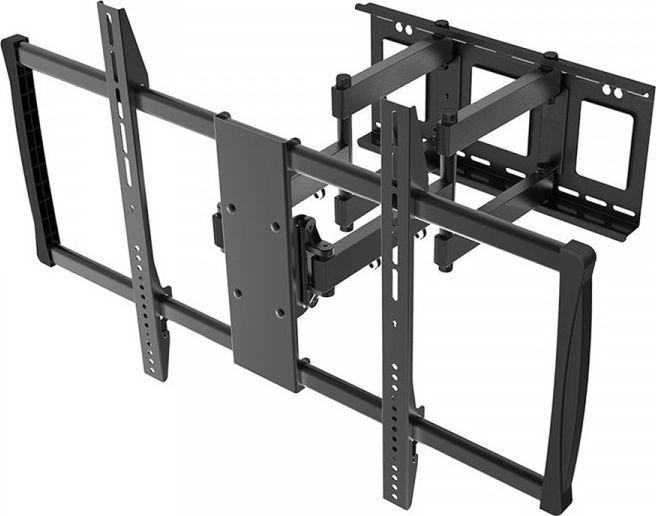 Mbajtëse muri për TV Maclean MC-679, 60-100", 80 kg, e zezë