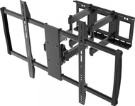 Mbajtëse muri për TV Maclean MC-679, 60-100", 80 kg, e zezë