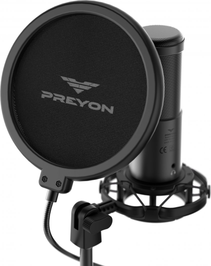 Mikrofon Preyon USB Buzzard Scream, i zi