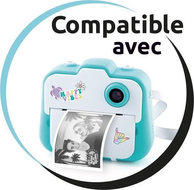 Set mbushës për kamera lodër Canal Toys, letra speciale printimi