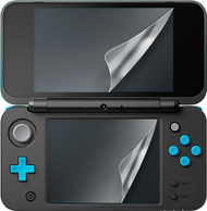 Mbrojtës ekrani BigBen për New Nintendo 2DS XL, set me leckë pastruese, transparent