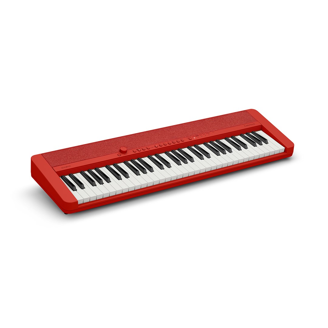 Keyboard Casio Casiotone CTS1, 61 taste, touch sensitive, i kuq