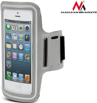 Mbajtëse për celular Maclean, 4.8", e hirtë