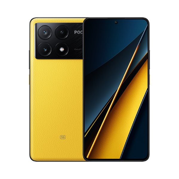 Celular Xiaomi Poco X6 Pro 5G, 6.67", 12GB/512GB, i verdhë