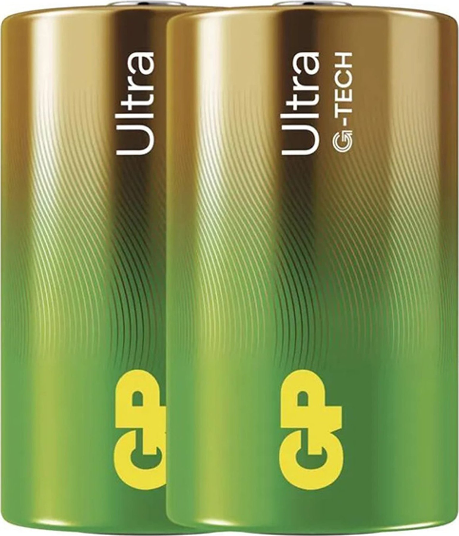 Bateri alkaline GP Ultra D GPPCA13AU086, set 2 copë