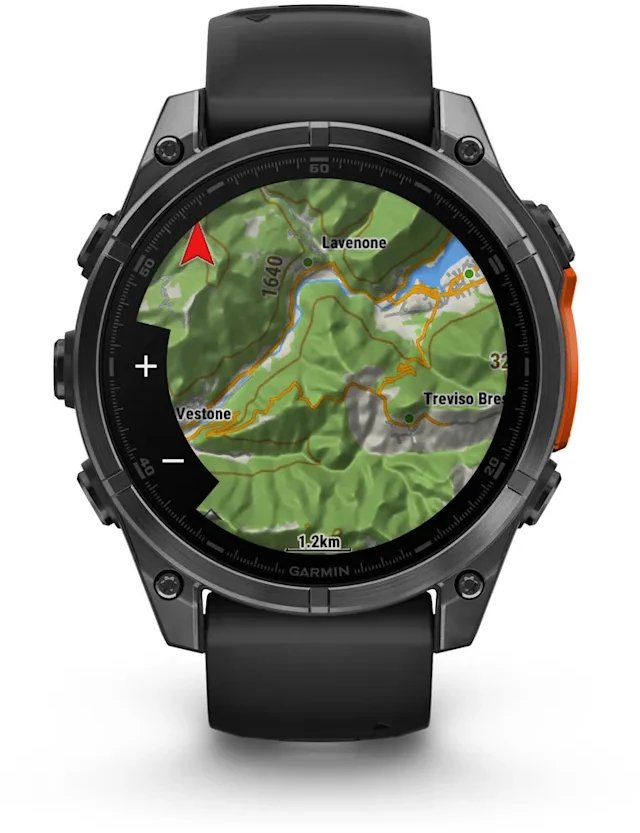 Orë sportive Garmin Fenix 8, 1.4" AMOLED, 47mm, e hirtë