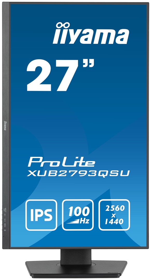 Monitor iiyama ProLite XUB2793QSU-B6, 27", 2560 x 1440, 100 Hz, i zi