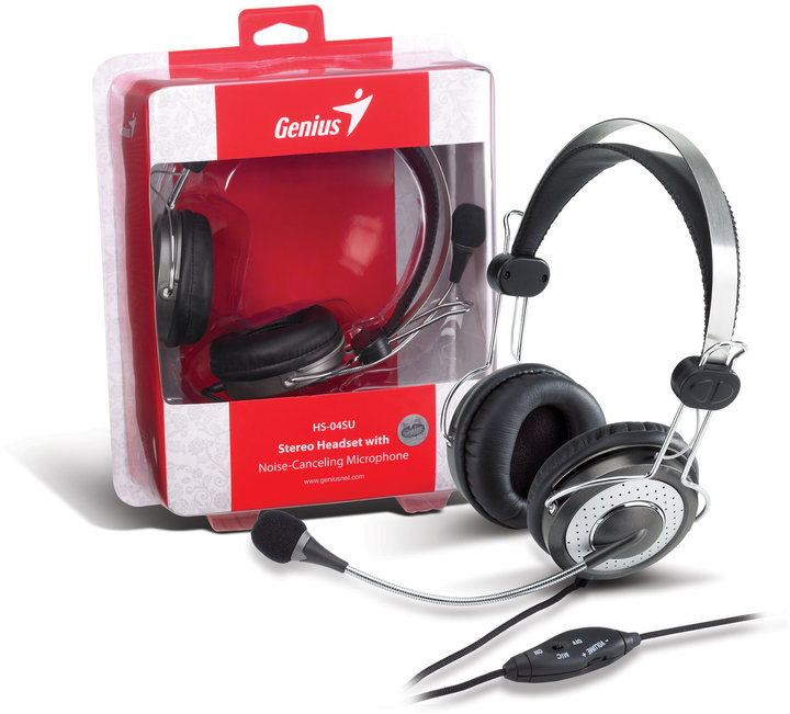 Kufje Genius HS-04SU, të argjendta