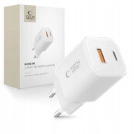 Karikues rrjeti Tech-Protect NCM33W, 33W, 2 porta PD QC3.0, i bardhë