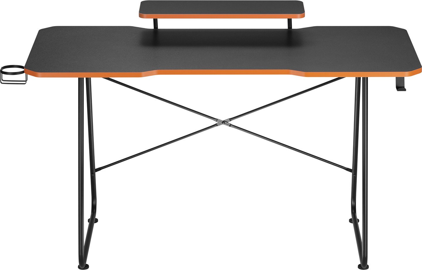 Tavolinë gaming Maclean NanoRS RS170, raft monitori, 85 cm, e zezë