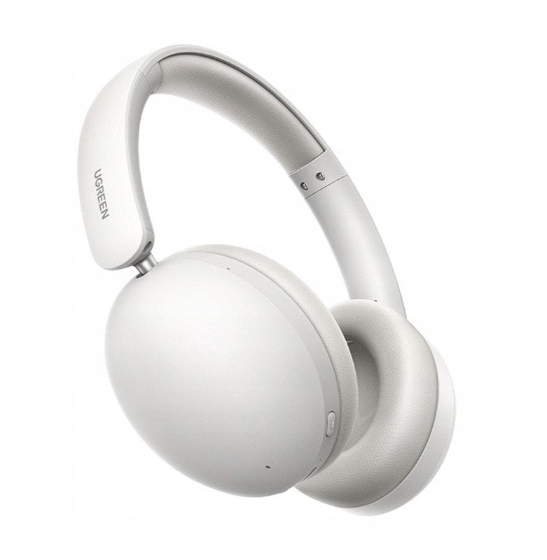 Kufje wireless UGREEN HiTune Max2, Over Ear, ANC, 80 orë dëgjim, të bardha