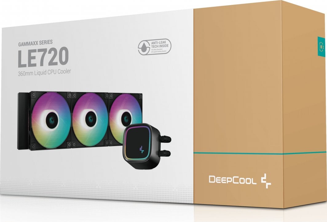 Ftohës me ujë Deepcool LE720 (R-LE720-BKAMMN-G-1), 250W, i zi