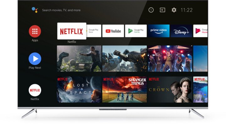 Televizor TCL 65P715 - 65” (164 cm), 4K UHD, i argjendtë