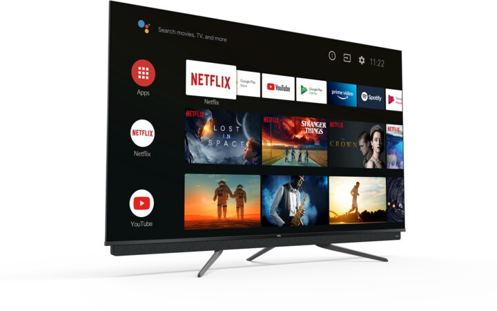 Televizor TCL 65C815, 65" (164cm), 4K UHD, i argjendtë