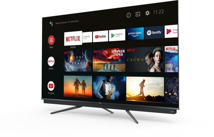 Televizor TCL 65C815, 65" (164cm), 4K UHD, i argjendtë