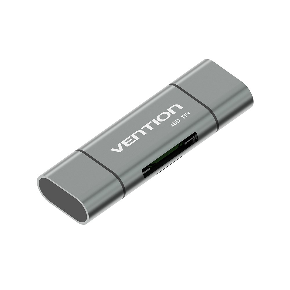 Lexues kartelash Vention USB 3.0 Multi-function, OTG, metalik gri