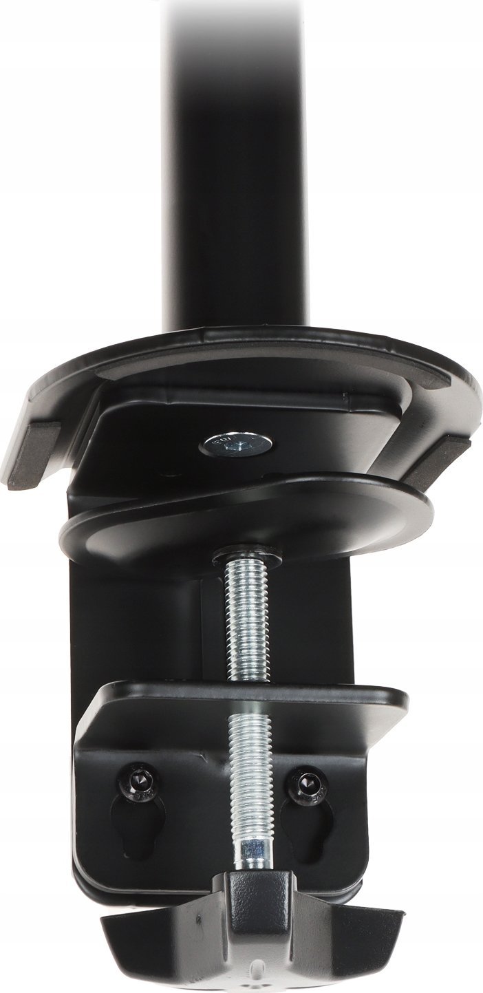 Mbulese tavoline për monitorë Brateck LDT66 C034, për 3 monitorë, montim në tavolinë, e zezë