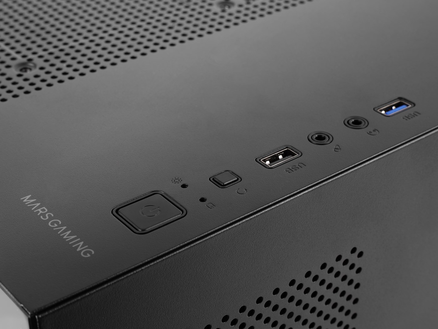 Kuti PC Mars Gaming MC-3TLITE, Mini Tower, mATX Mini-ITX, e zezë
