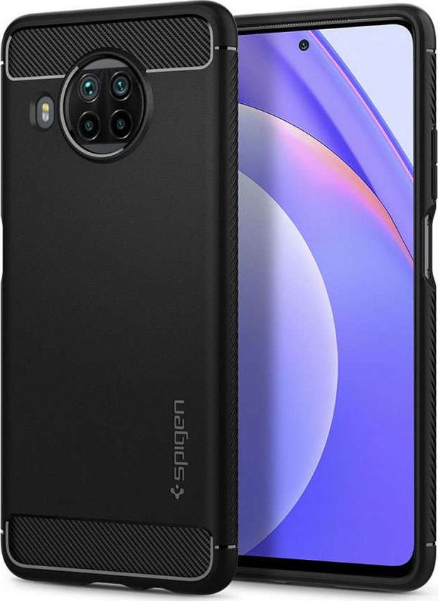 Mbrojtëse silikoni për Xiaomi Mi 10T Lite, e zezë mat