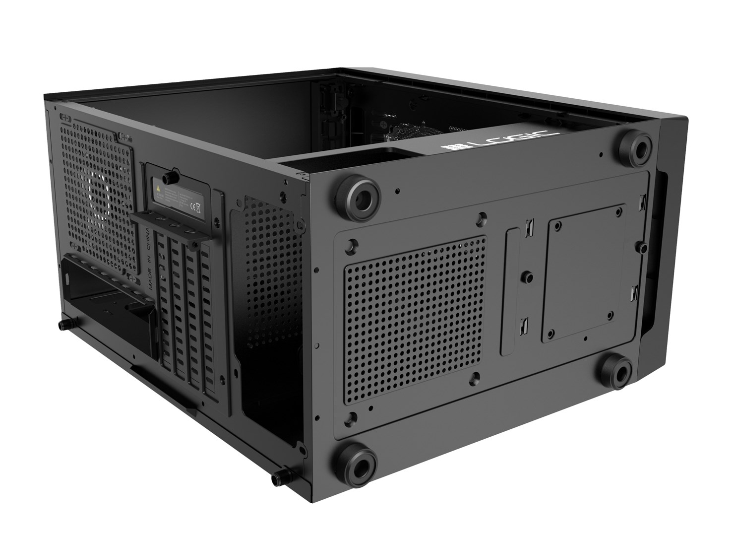 Kutia kompjuterike Logic Concept Atos, Micro ATX, ARGB, e zezë