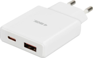 Karikues muror IBOX C-43 Slim GaN PD, 30W, USB-C, i bardhë