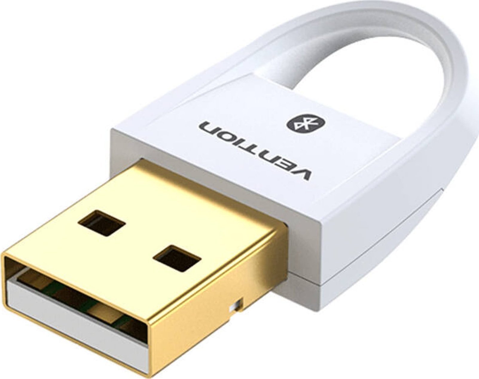 Adapter Bluetooth Vention, USB 2.0, 5.0, i bardhë