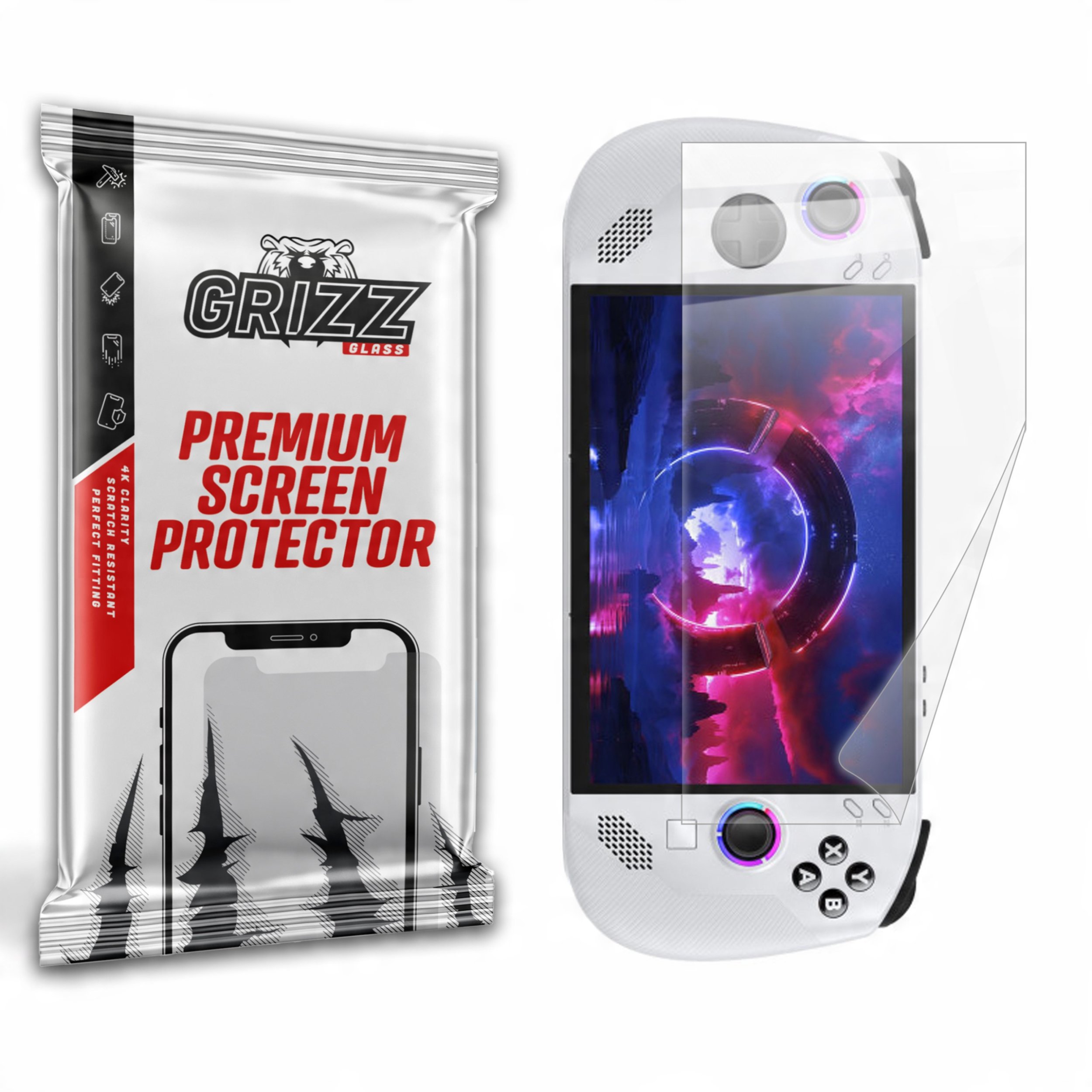 Заштитна фолија Grizz CeramicFilm за Lenovo Legion Go S, керамичка, проѕирна