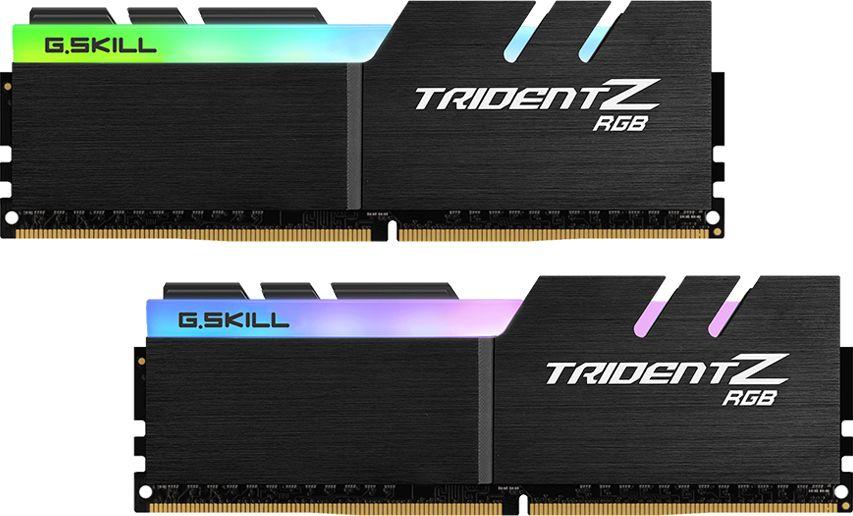 Memorie G.Skill Trident Z RGB, DDR4, 16 GB, 3600 MHz, CL18, F4-3600C18D-16GTZR