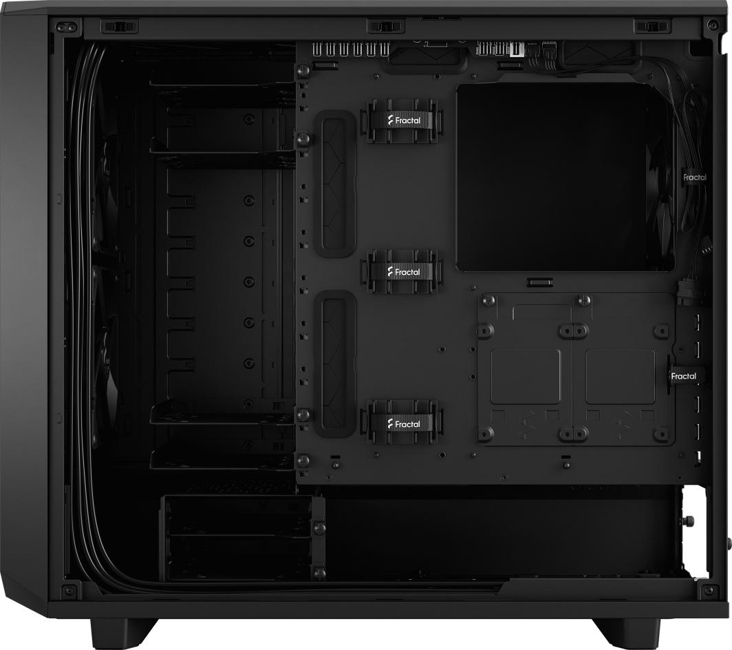 Kasë Fractal Design Meshify 2 Solid, e zezë, Midi Tower