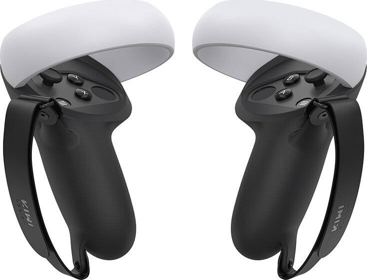 Навлака за рачка на контролер KiwiDesign Q1 PRO 2, за Meta Quest 2, црна