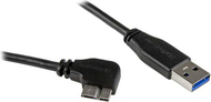 Kabllo StarTech USB-A - micro USB 3.0, 2m, e zezë