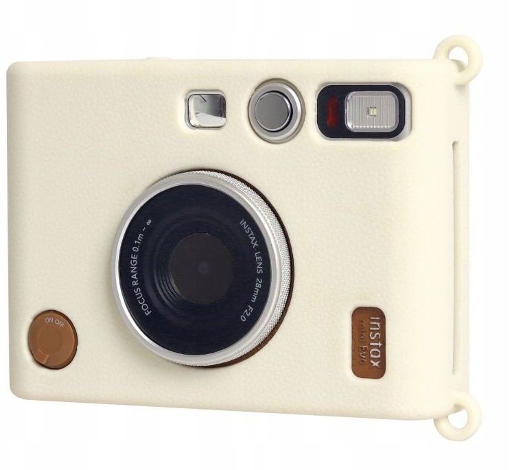 Mbështjellës silikoni LoveInstant për Fujifilm Instax Mini Evo, i bardhë