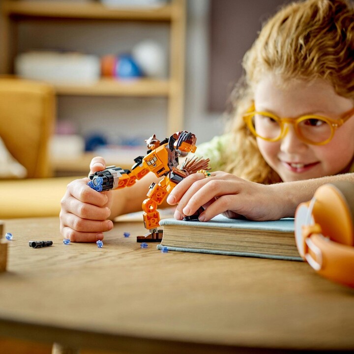 Set LEGO® Marvel 76243 Rocket in robotic armour, 98 pjesë