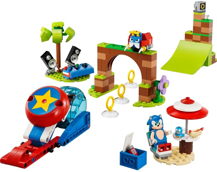 Set LEGO® Sonic the Hedgehog™ 76990 Sonic's Speed ​​Sphere Challenge