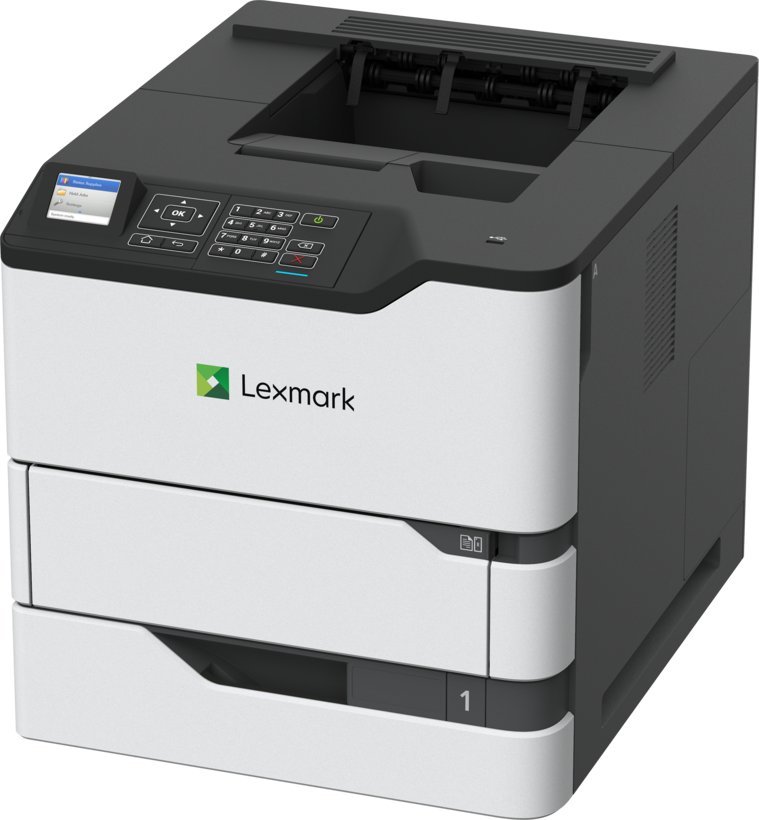 Printer lazer mono Lexmark MS821dn 50G0120, 52 fpm, auto duplex, i bardhë